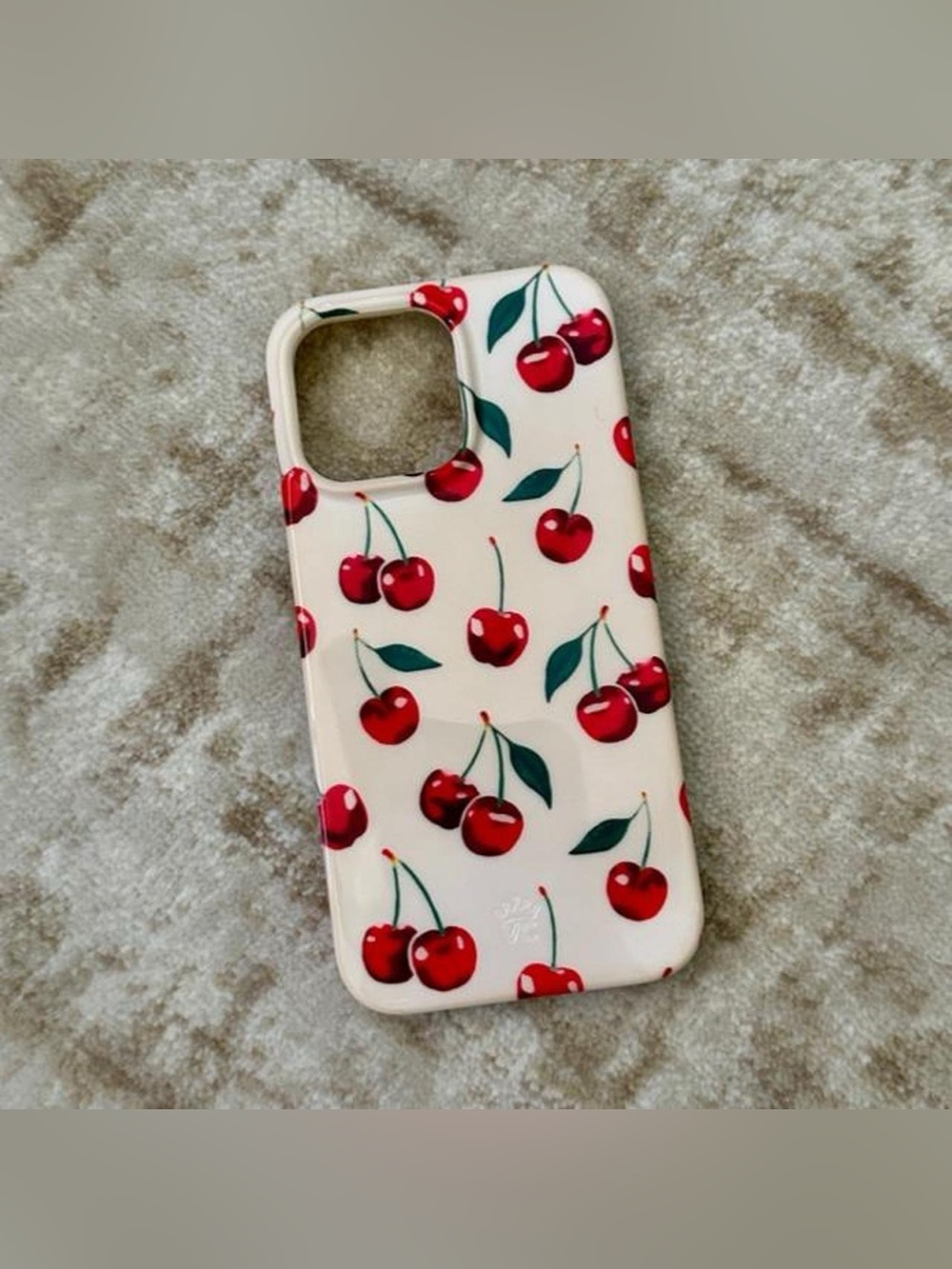 Velvet Caviar Cherries iPhone 14 Pro Max Phone Case